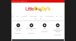 Desktop Screenshot of littledarbys.com