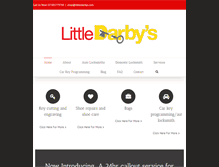 Tablet Screenshot of littledarbys.com